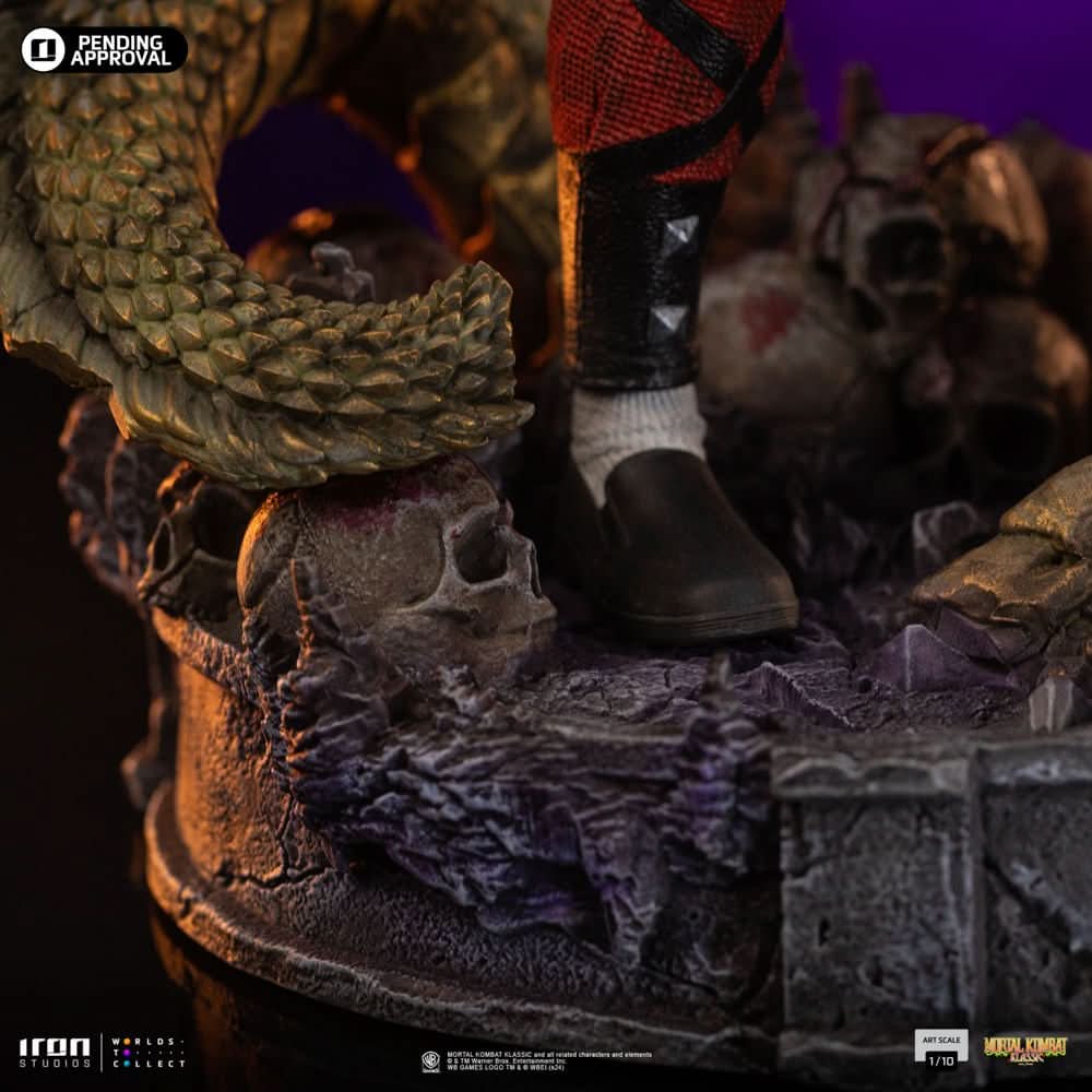 Liu Kang Statue - Mortal Kombat - Art Scale 1/10 - Iron Studios