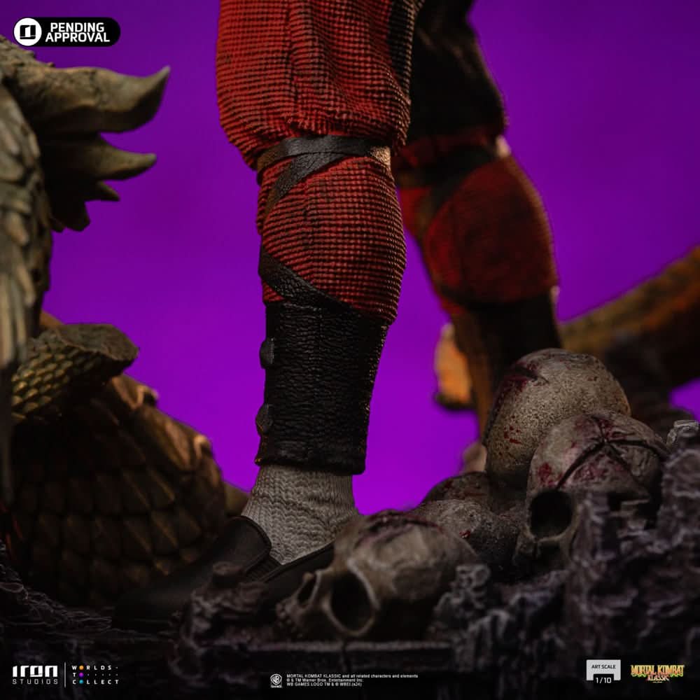 Liu Kang Statue - Mortal Kombat - Art Scale 1/10 - Iron Studios
