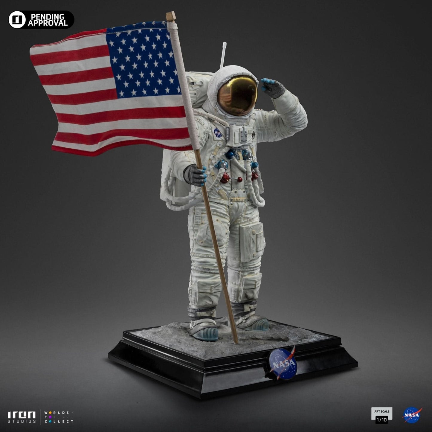 Apollo 11 Astronaut Statue - NASA - Art Scale 1/10 - Iron Studios