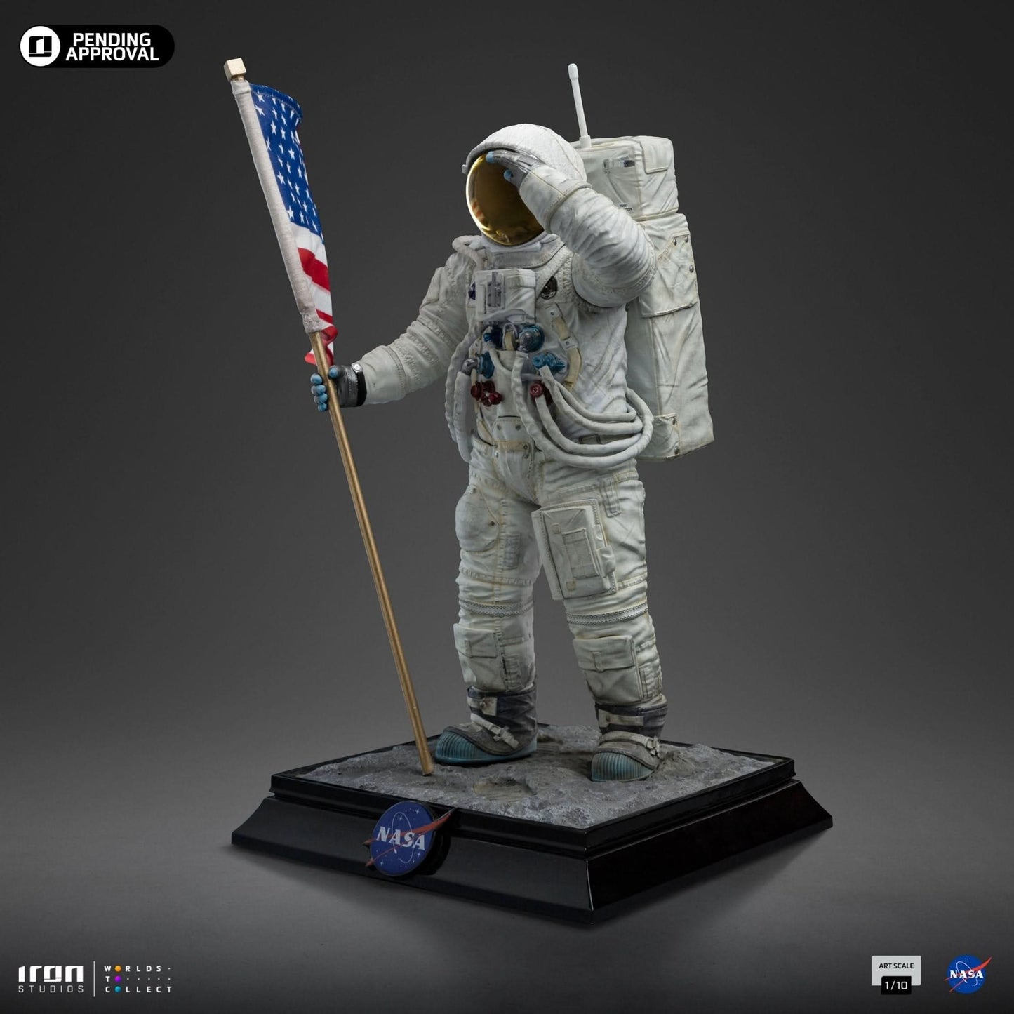 Apollo 11 Astronaut Statue - NASA - Art Scale 1/10 - Iron Studios