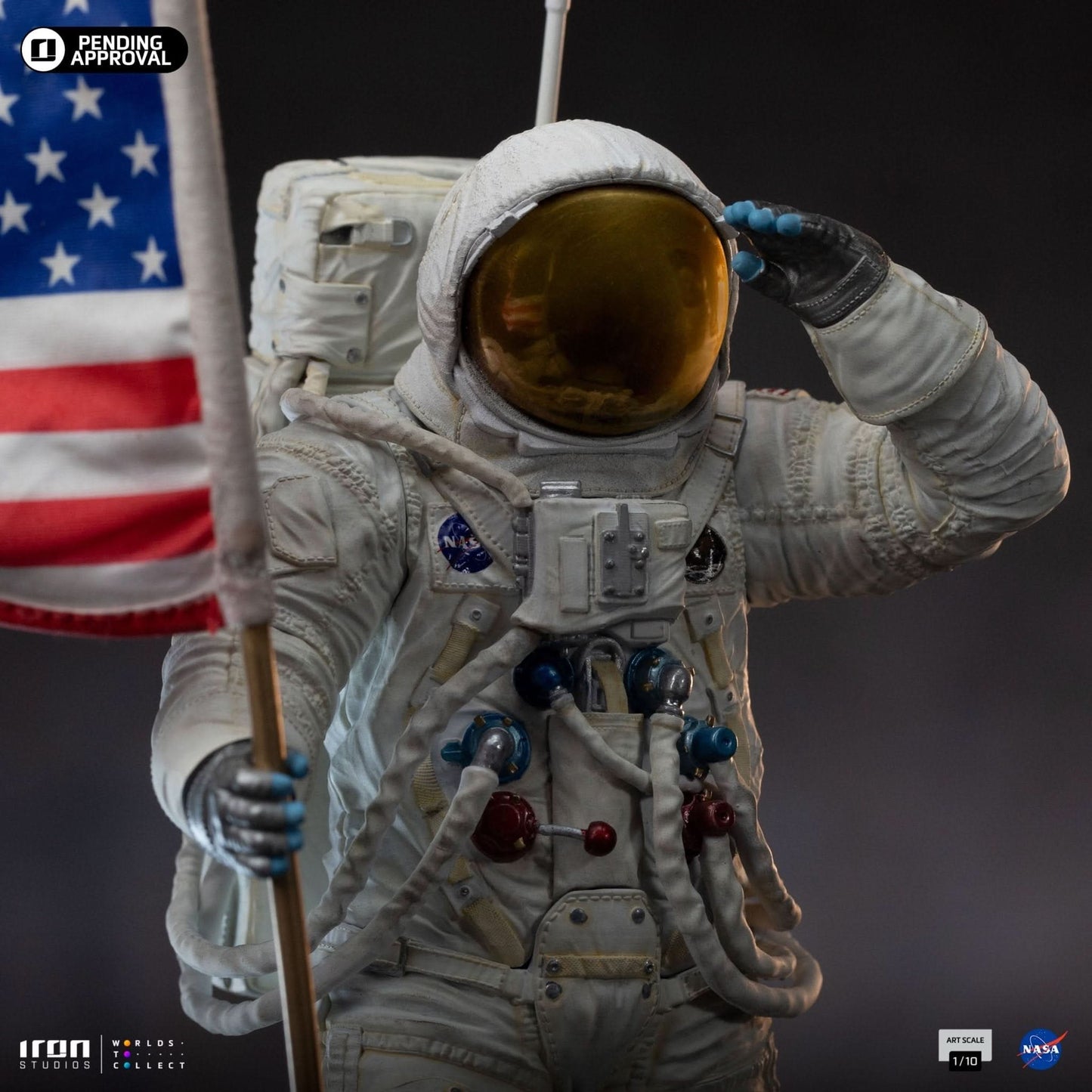 Apollo 11 Astronaut Statue - NASA - Art Scale 1/10 - Iron Studios