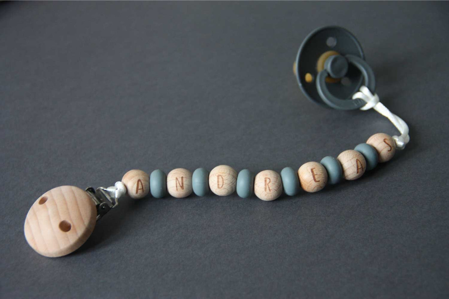 Wooden Dummy Clip with Name