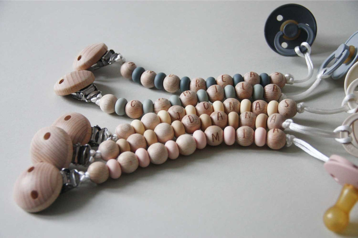 Wooden Dummy Clip with Name