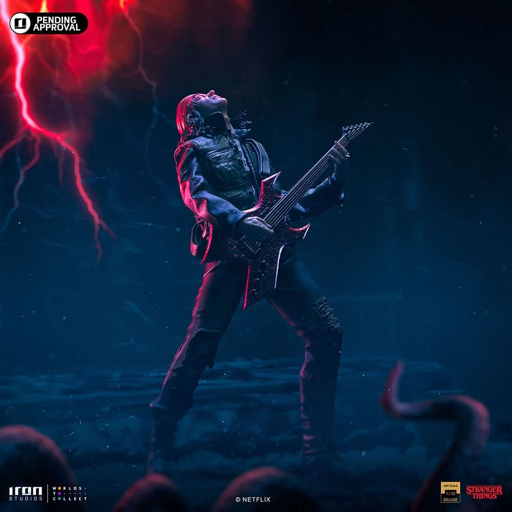 Eddie Statue - Stranger Things - Art Scale 1/10 - Iron Studios