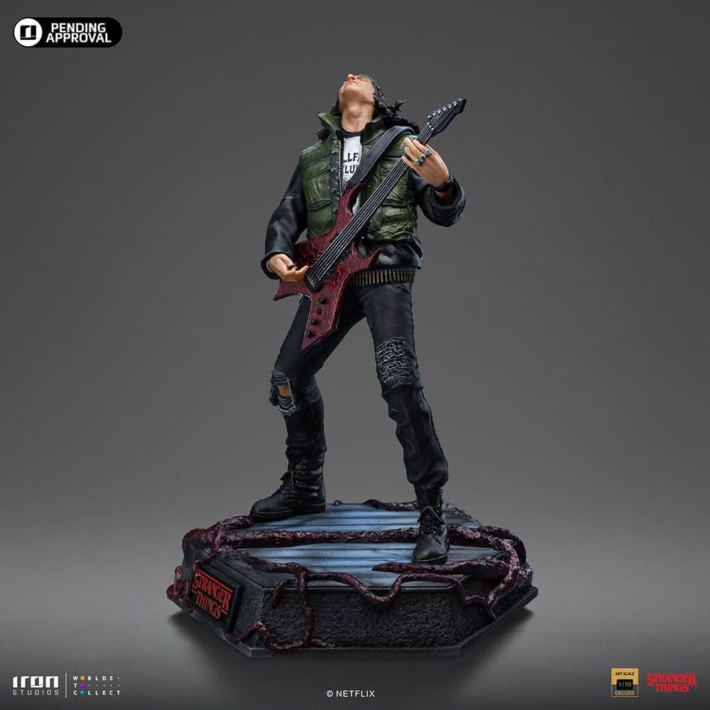 Eddie Statue - Stranger Things - Art Scale 1/10 - Iron Studios
