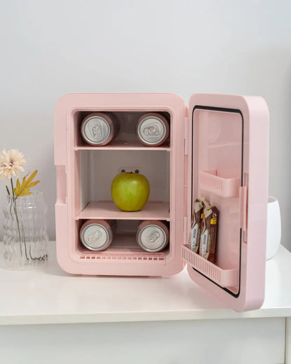 10L Cosmetic Fridge with Mirror - GRIMMY