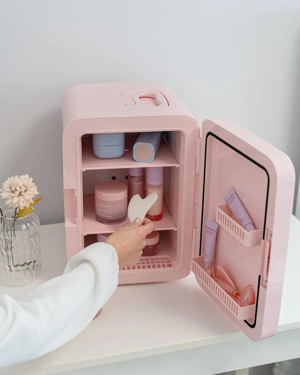 10L Cosmetic Fridge with Mirror - GRIMMY