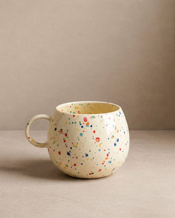 Mug boule New Party jaune – 250 ml