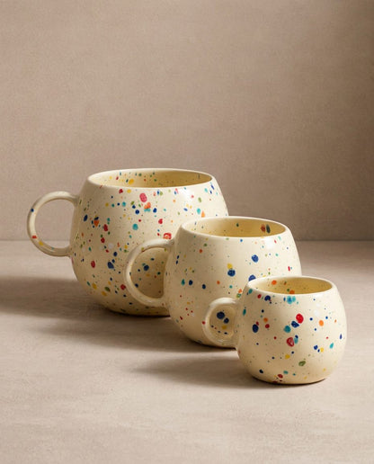 Tasse boule New Party – 250 ml – Jaune