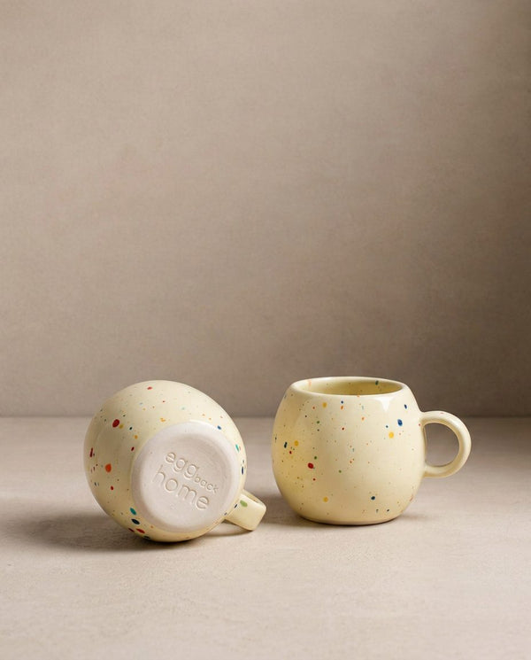 New Yellow Party Ball Mug 90ml