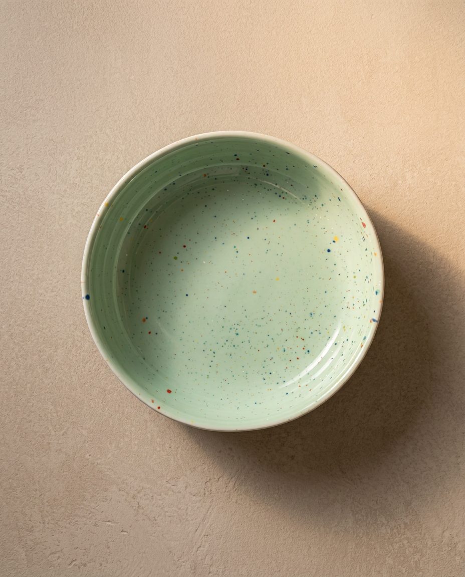 New set of 3 green Trilogy Party bowls