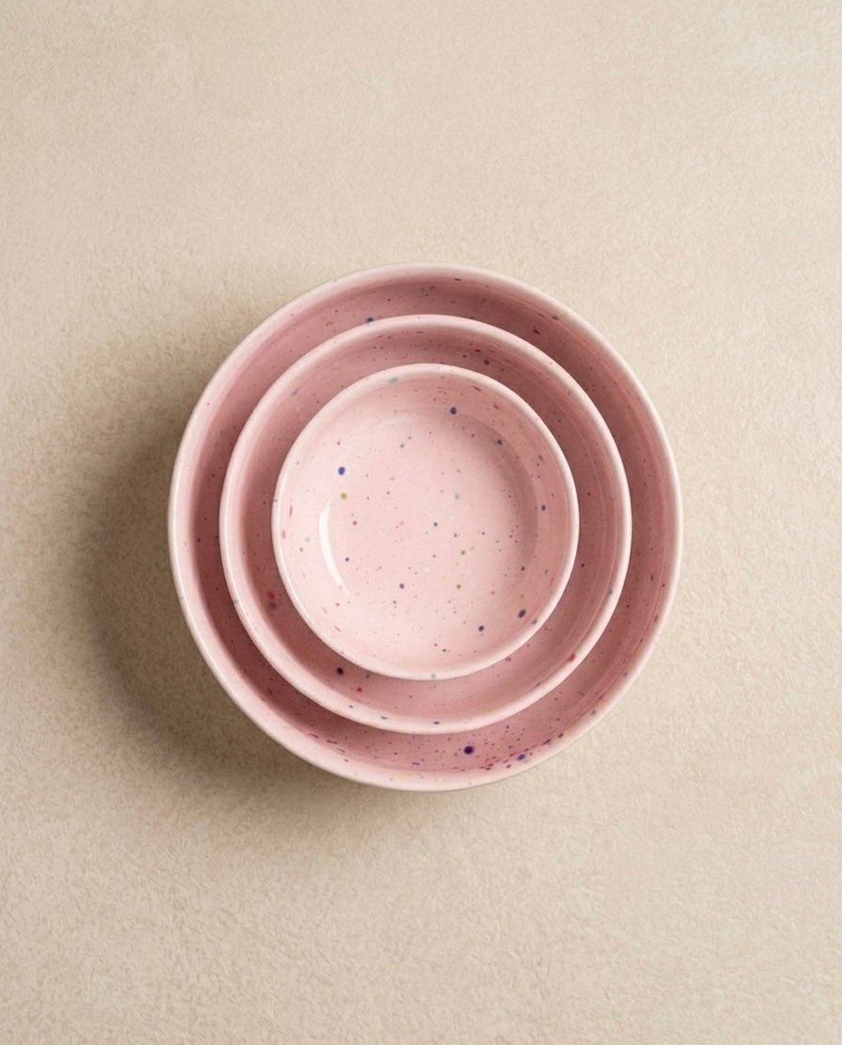 New Party Bowl Trilogy Set 3 pieces