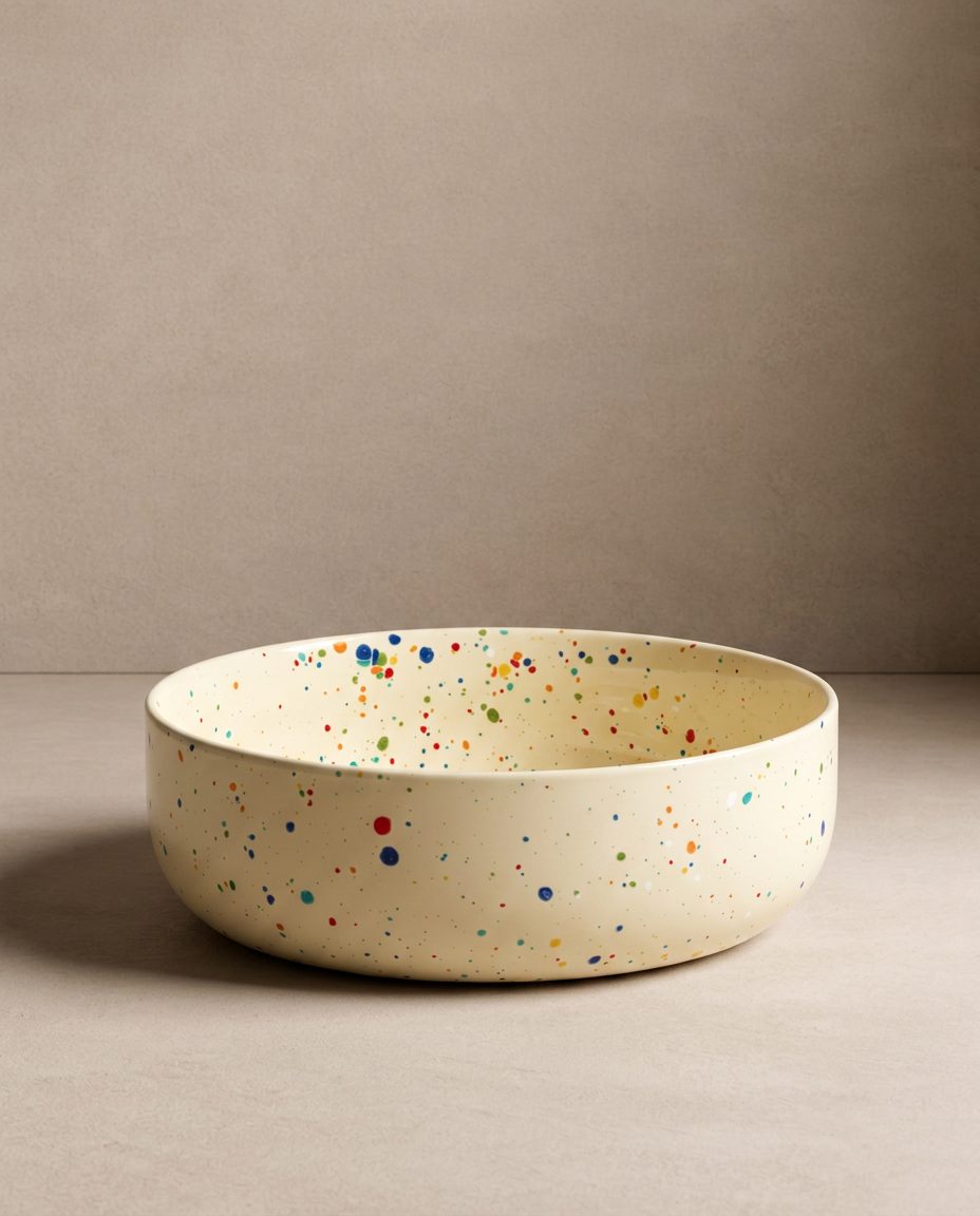 New Party Bowl Trilogy Set 3 pieces Yellow