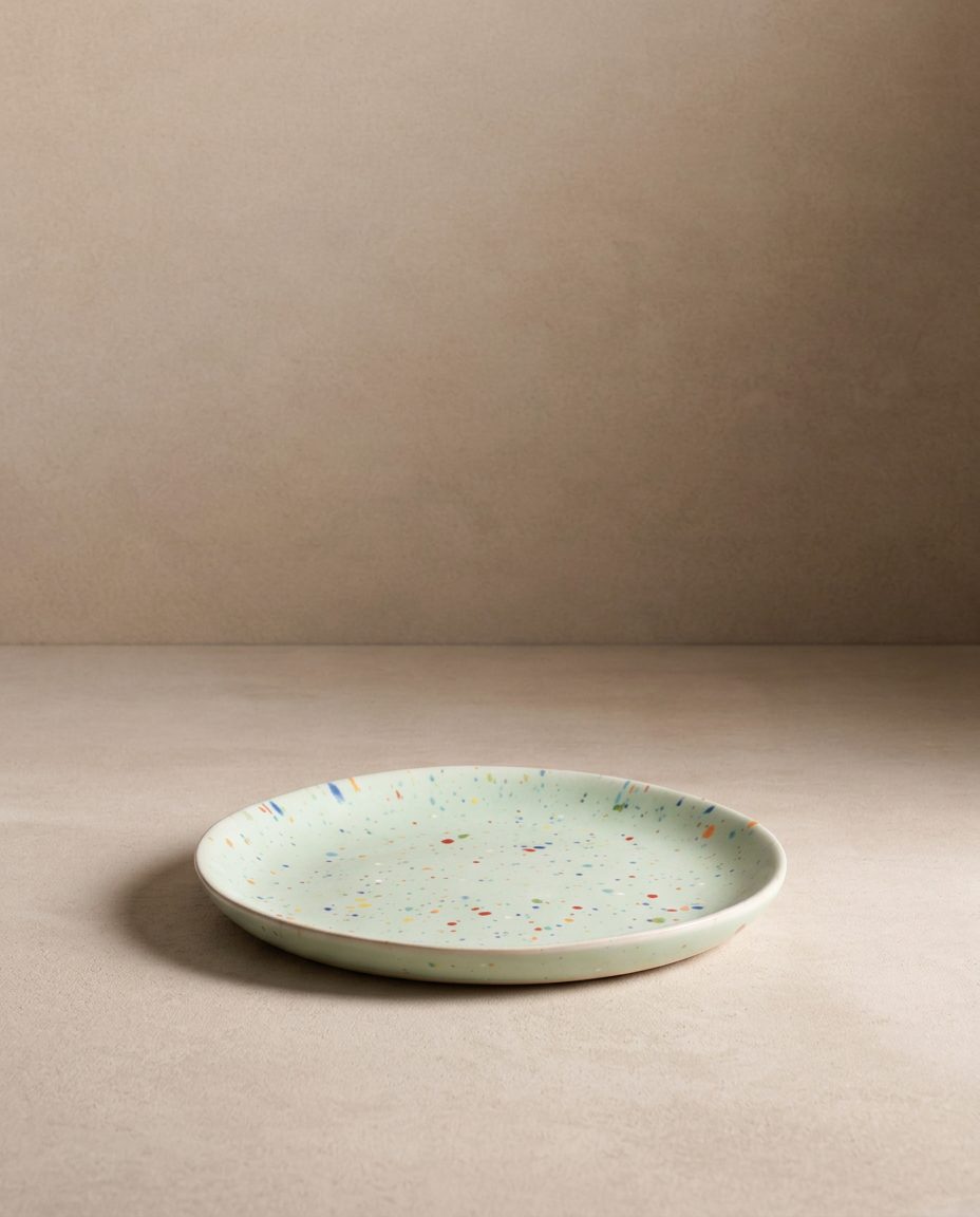 New Party Assiette à pain 17 cm - Mélange 6 Pièces