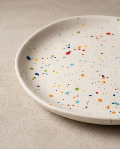 New Party Bread Plate 17cm - Mix 6 Pieces