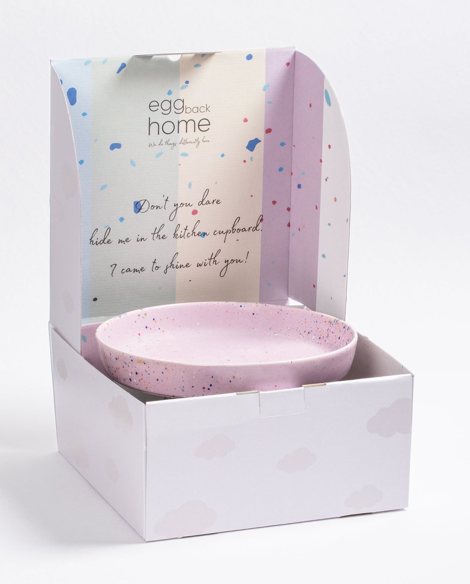 New Party Cake Stand 28cm Lilac