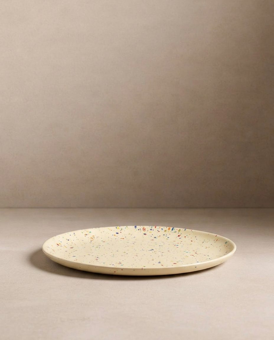 New Party Assiette plate 27 cm - Mélange 6 pièces