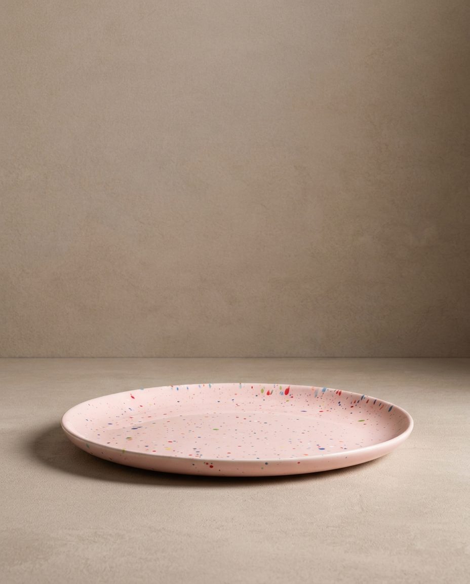 New Party Dinner Plate 27cm - Mix 6 Pieces
