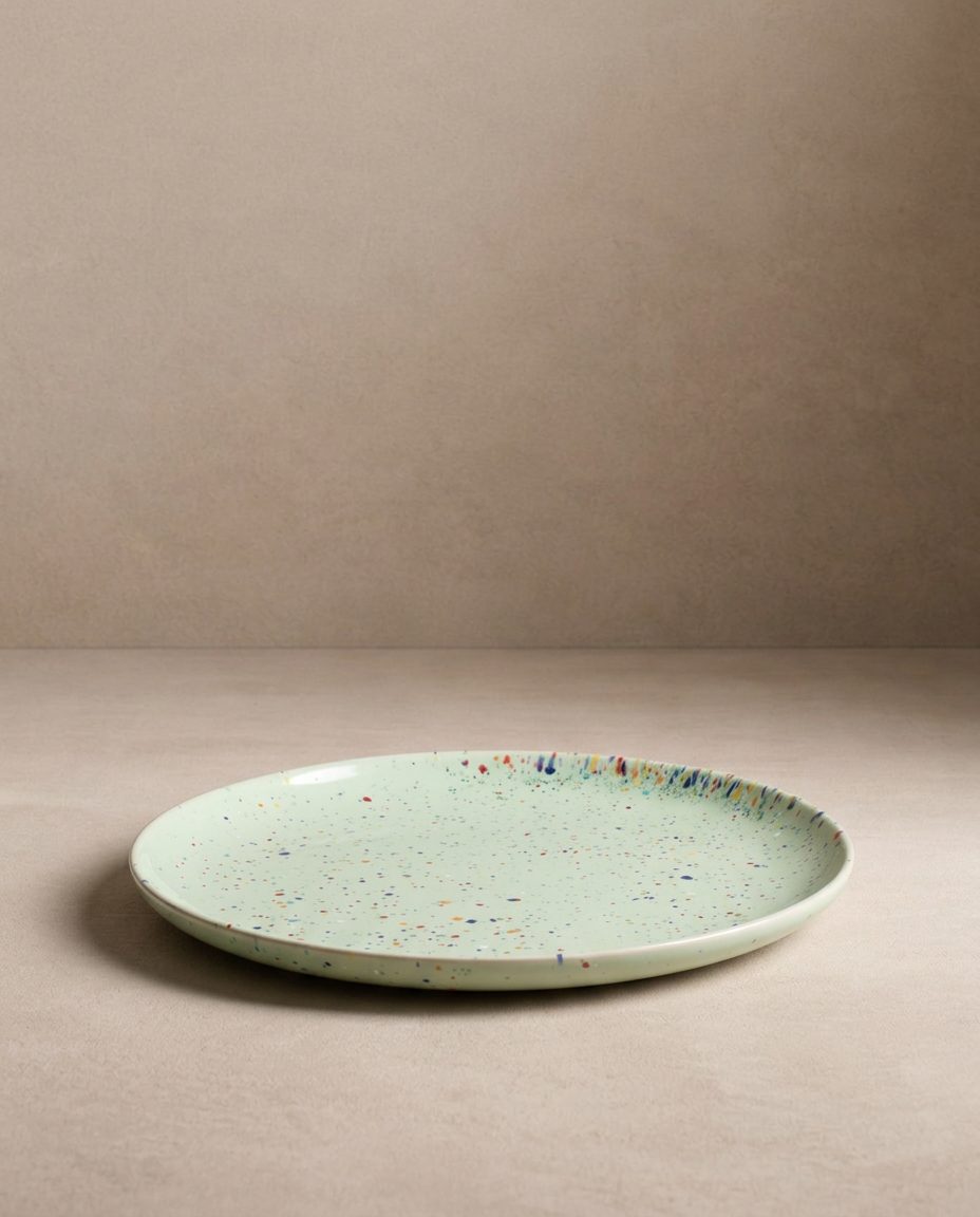 New Party Assiette plate 27 cm - Mélange 6 pièces