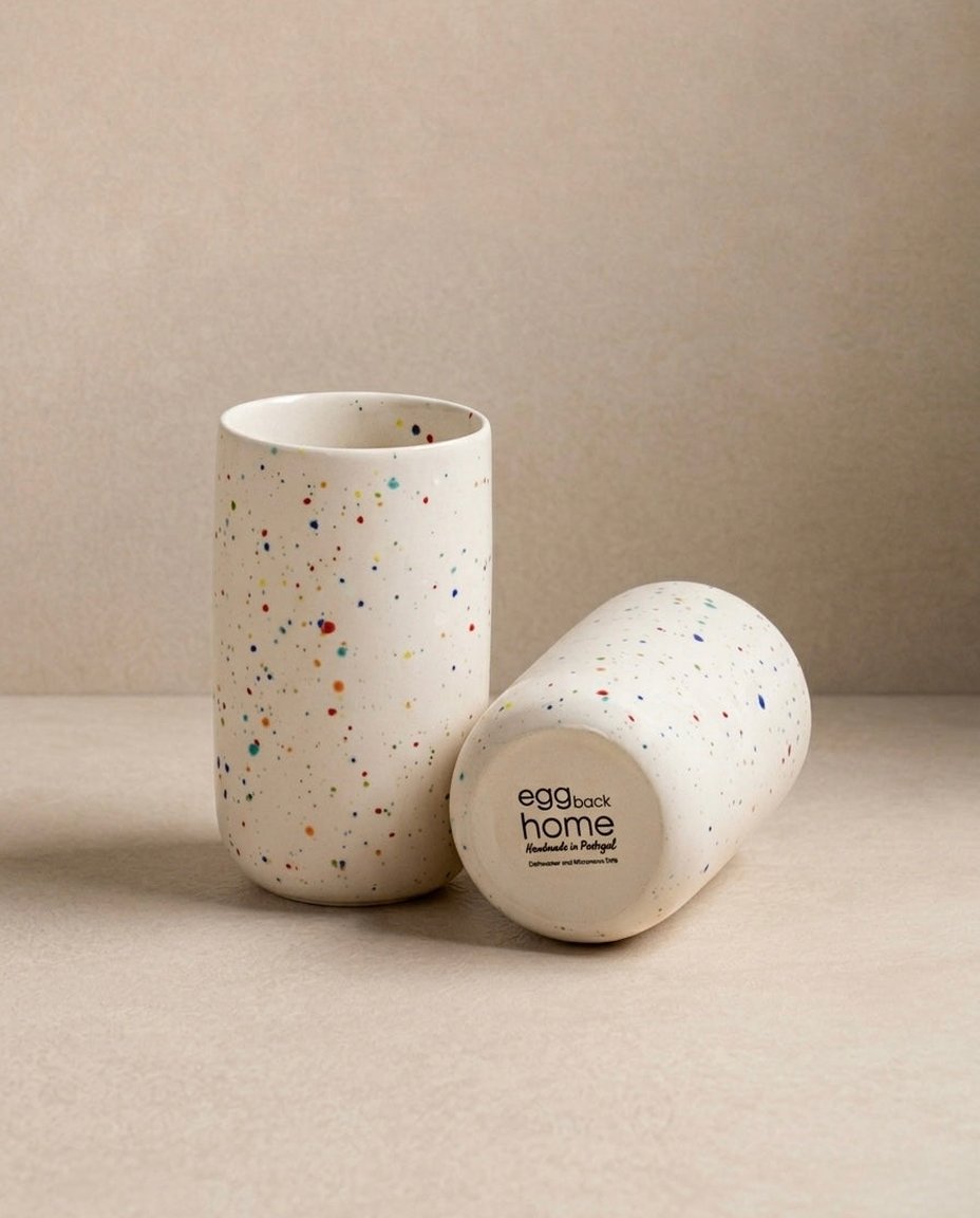 New Party Tasse Longue 330ml - Mélange 6 Pièces
