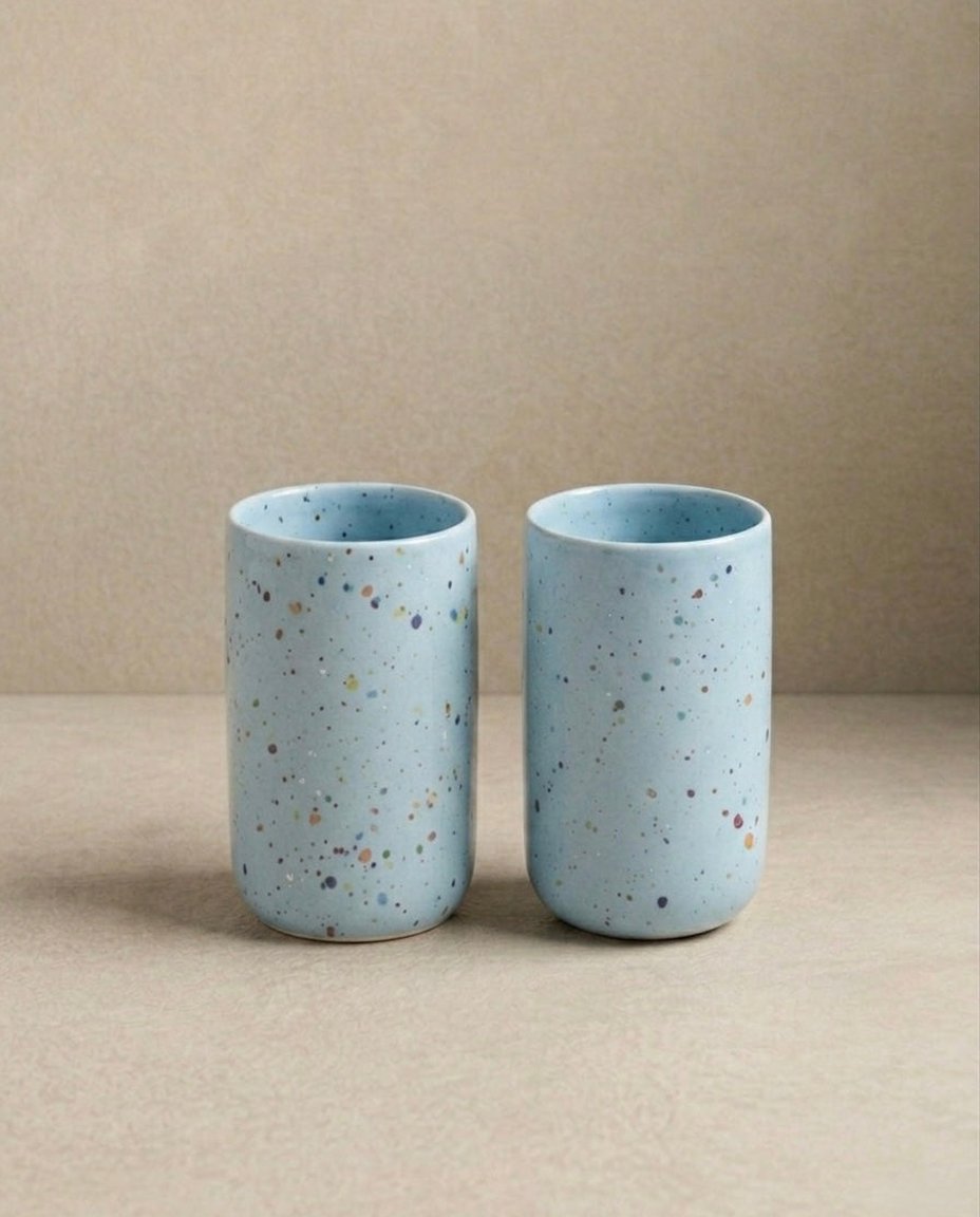New Party Tasse Longue 330ml - Mélange 6 Pièces