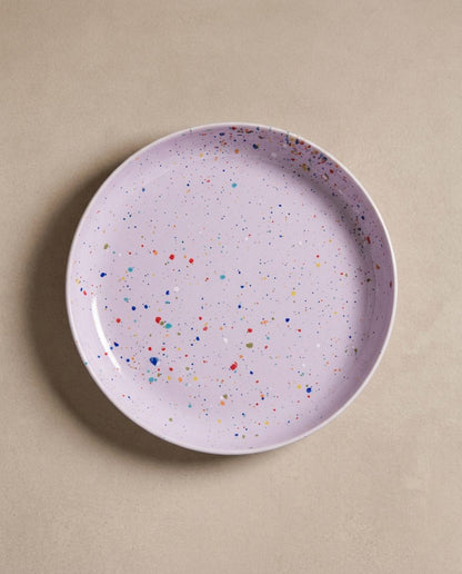 New Party Low Pasta Plate 23cm Lilac