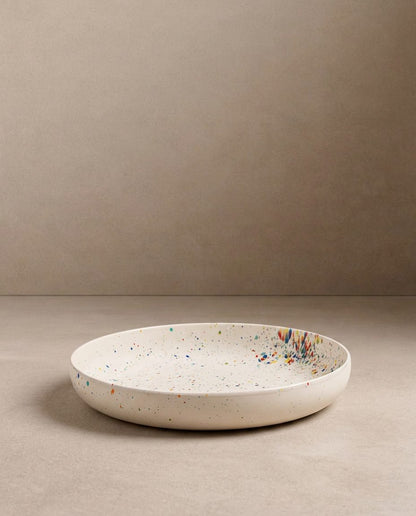 New Party Assiette à pâtes basse 23 cm - Mélange 6 pièces