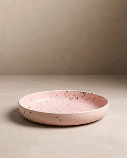 New Party Assiette à pâtes basse 23 cm - Mélange 6 pièces
