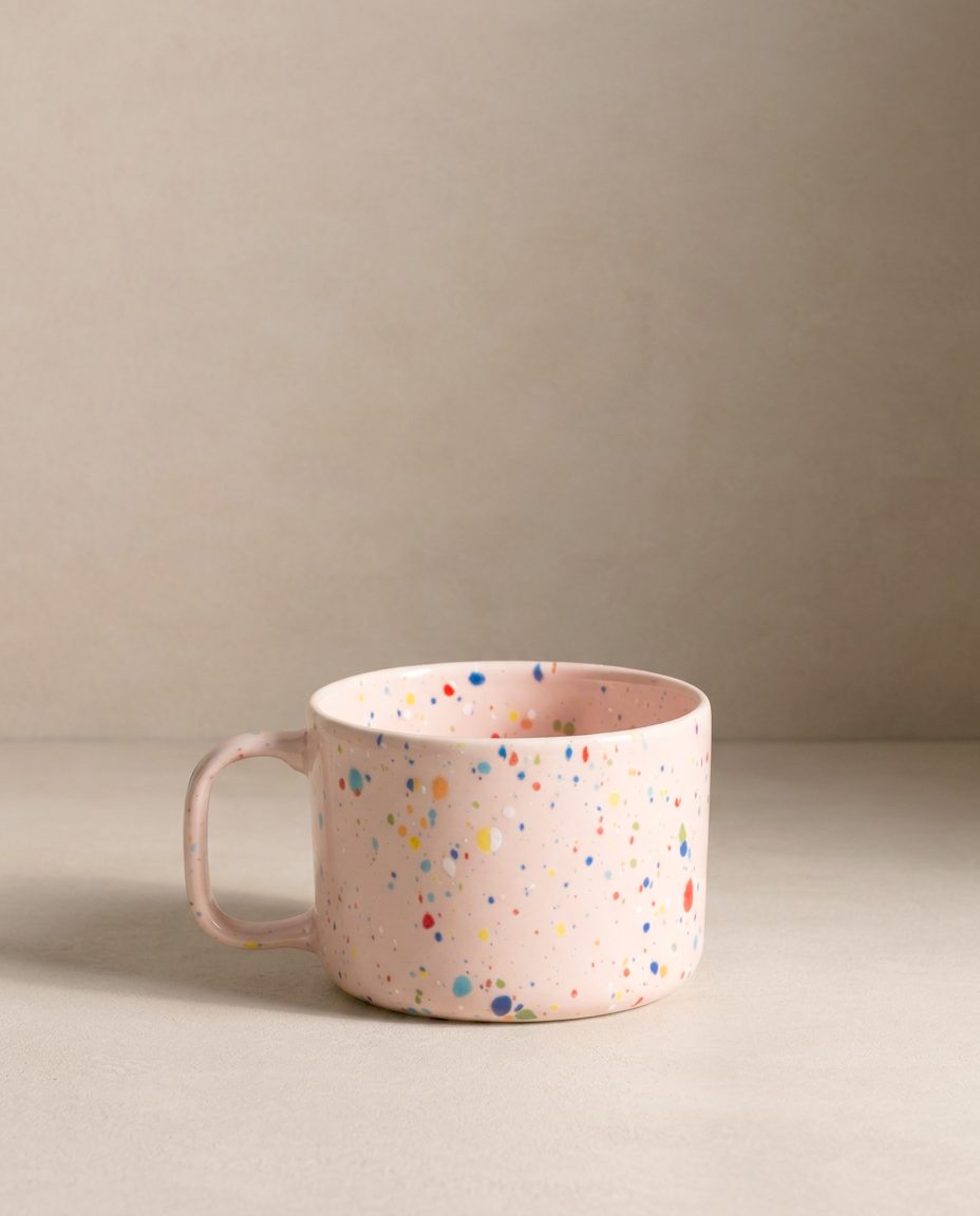 New Party Mug 450ml Pink