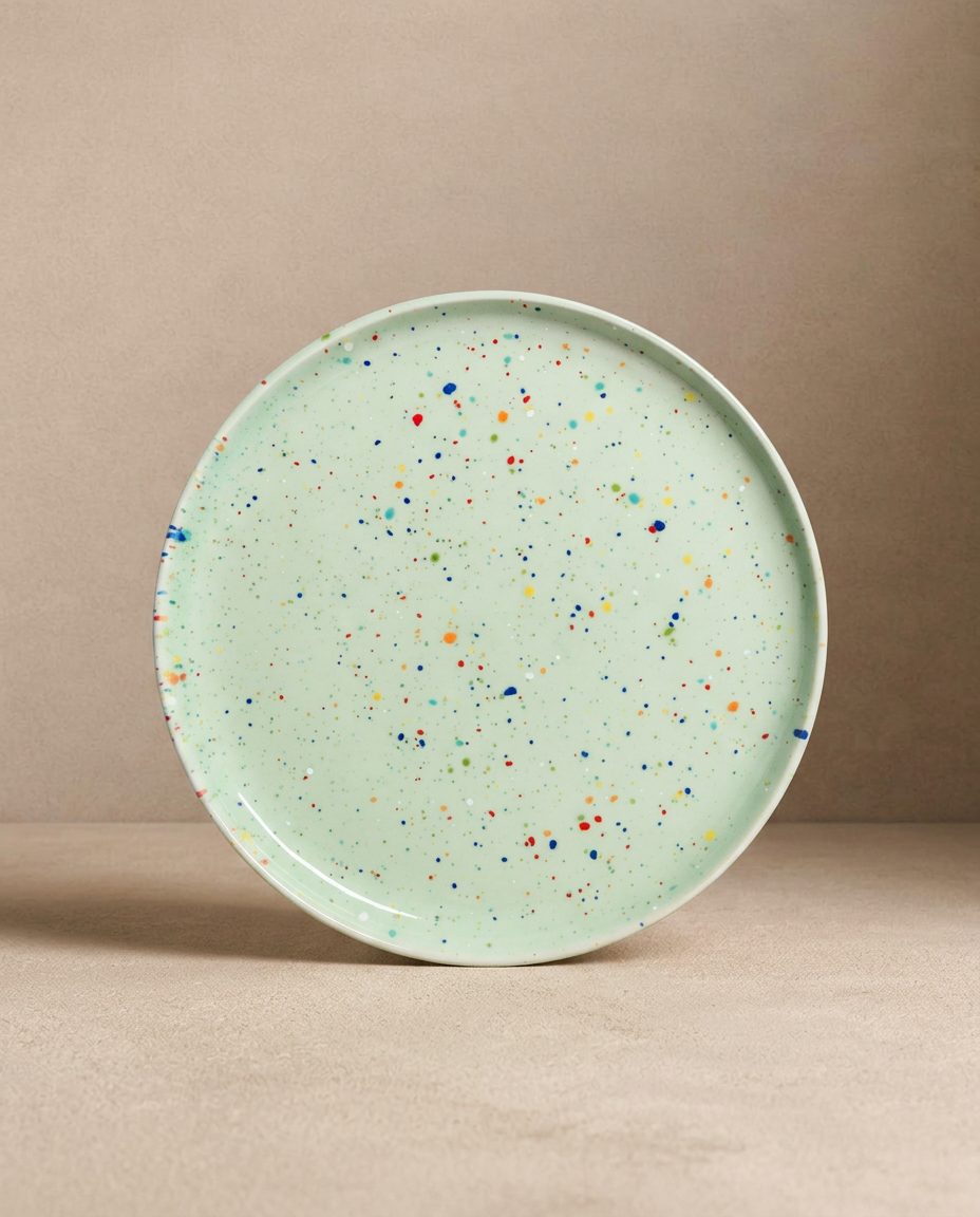 New Party Dinner Plate 27cm Green