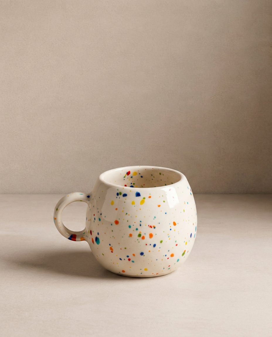 Ensemble New Party 1 petit plateau + 1 boule moyenne + 1 pot à lait - Collection Cadeau - Blanc