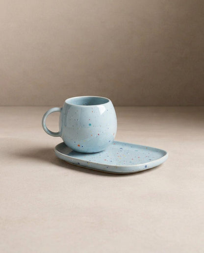 New Party Ball Mug 500ml Soft Blue