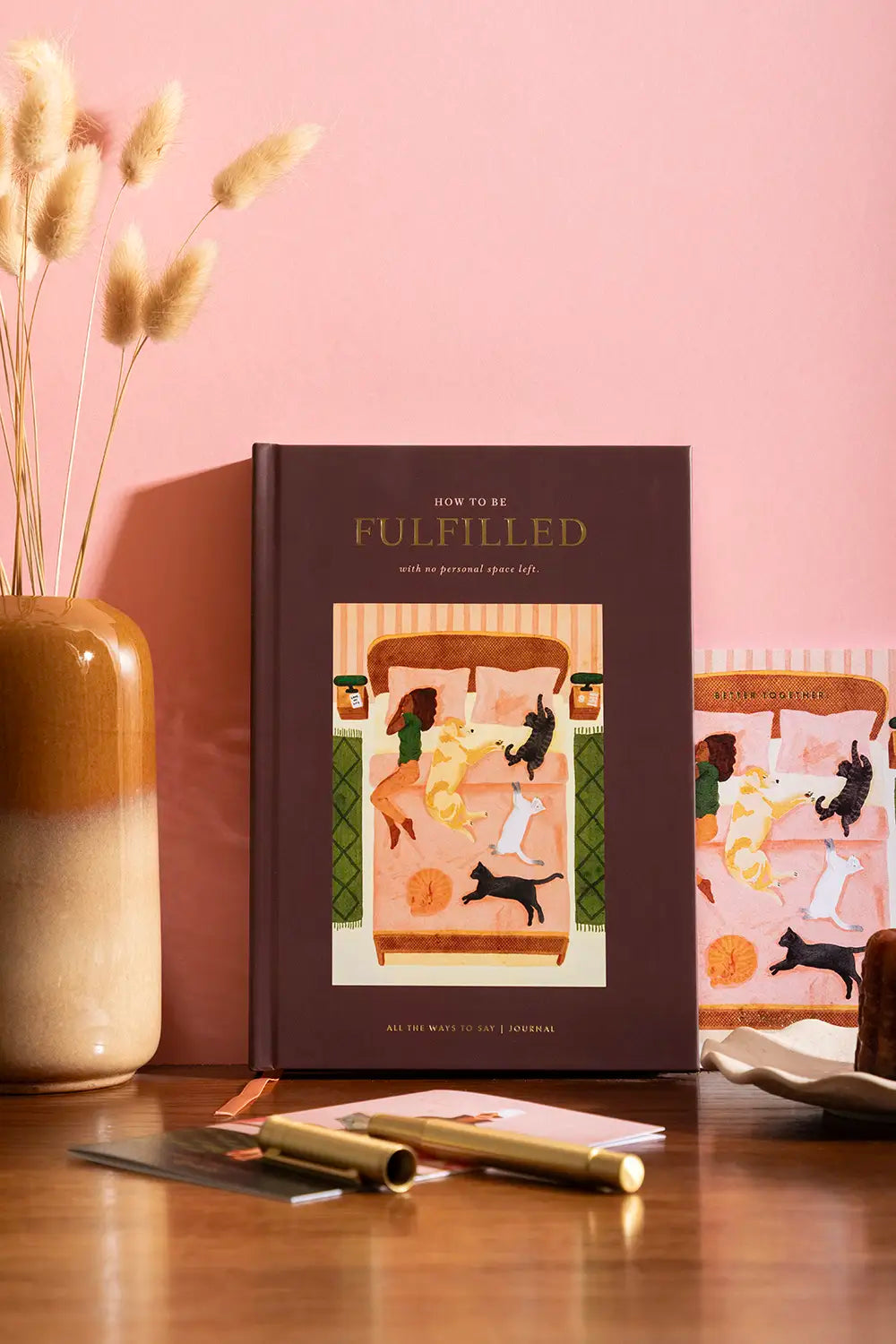How to Be Fulfilled - Hardcover Notebook A5