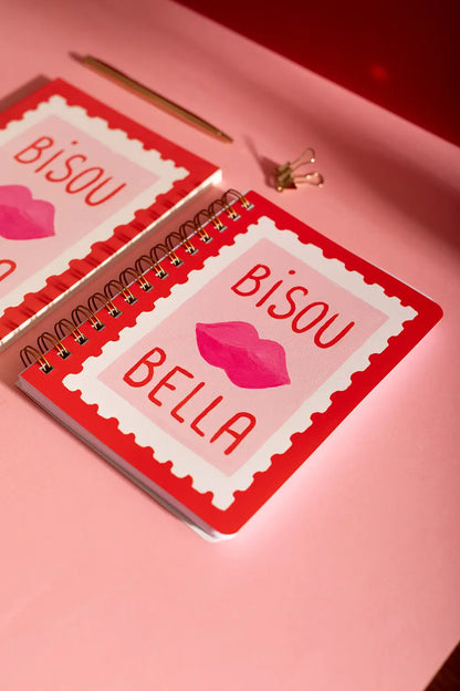 Bisous Bella - Notebook Spiral