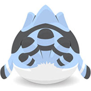 Peluche Squishable – Geai Bleu