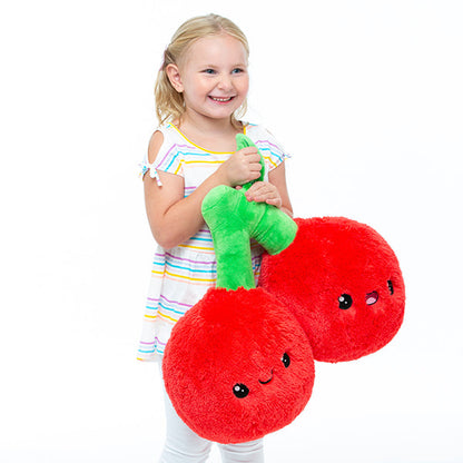 Peluche Comfort Food Squishable – Cerises