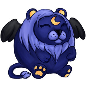 Peluche Mini Squishable – Lion Lunaire