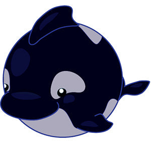 Peluche Squishable – Orque