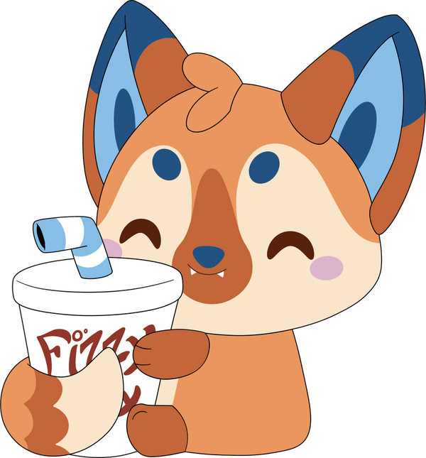 Peluche Fizzy Fox 9 pouces – Youtooz Collectibles
