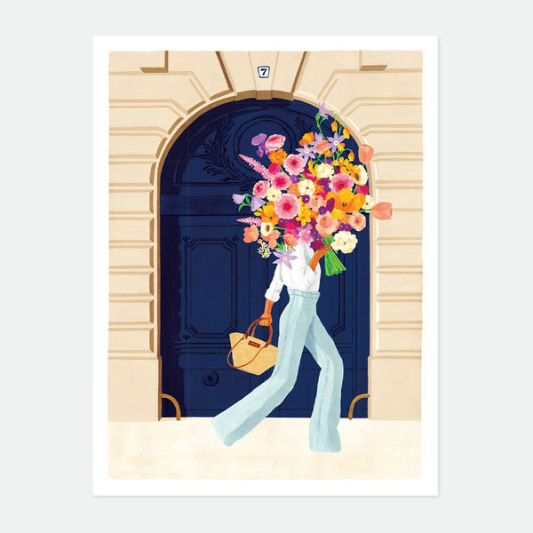 Parisian Door - Poster