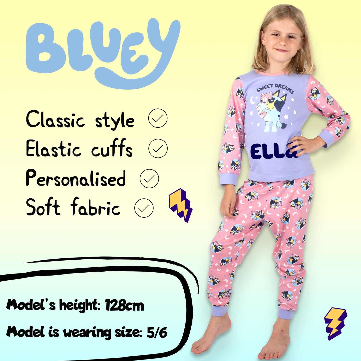 Bluey Pyjama-violet