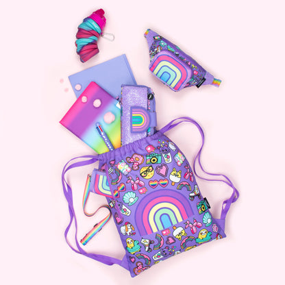 Strap Sacs à cordon – arc-en-ciel Smile