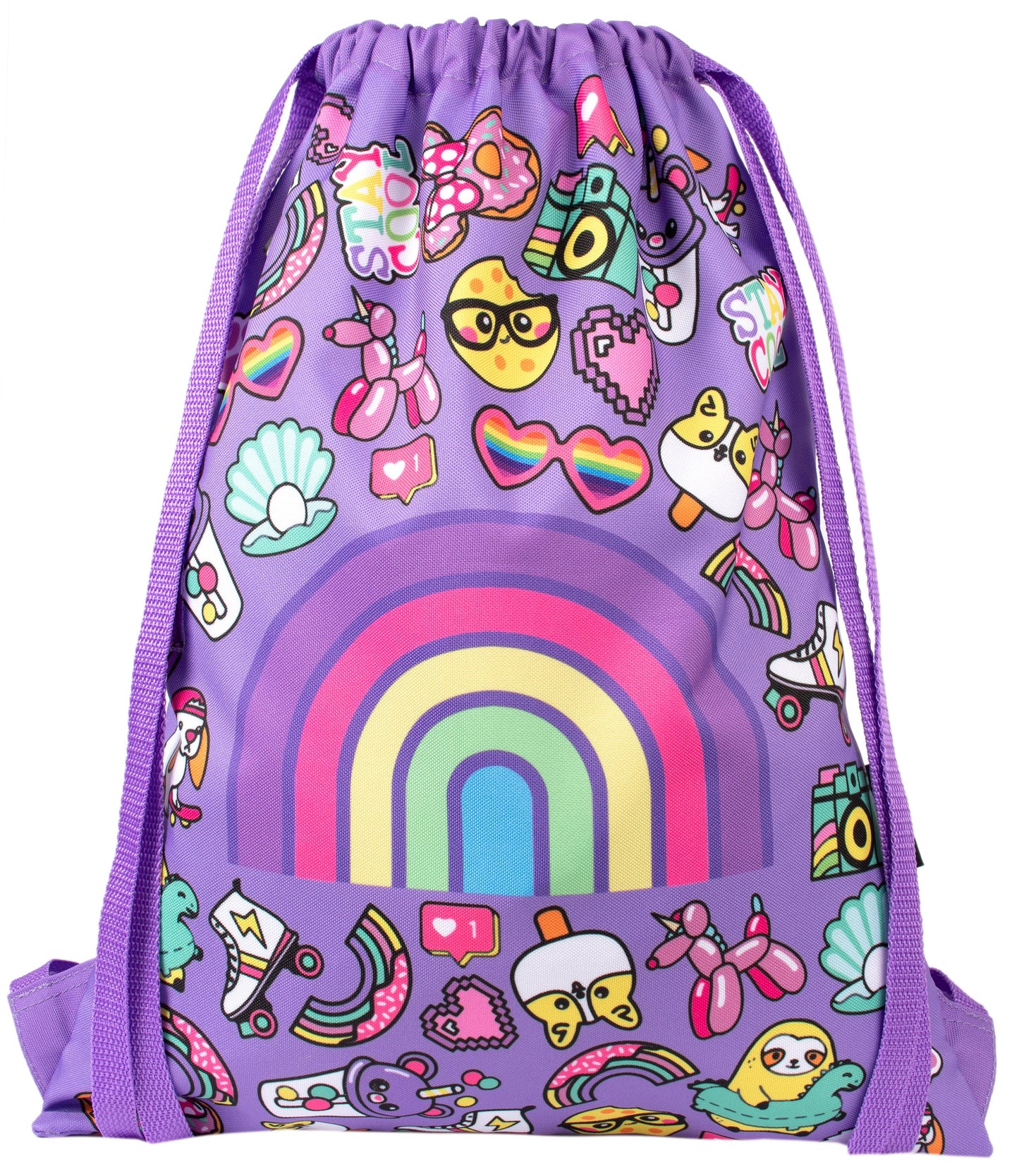 Strap Sacs à cordon – arc-en-ciel Smile