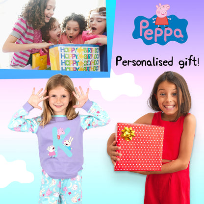 Peppa Pig Personalized Initial Pajamas