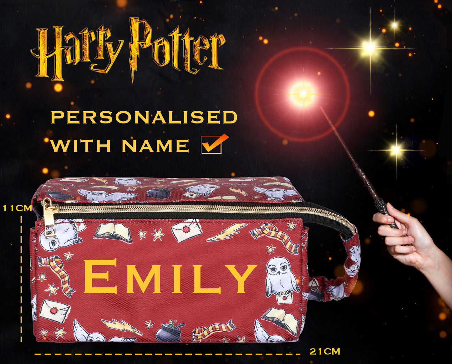 Harry Potter Trousse de maquillage – Burgundy