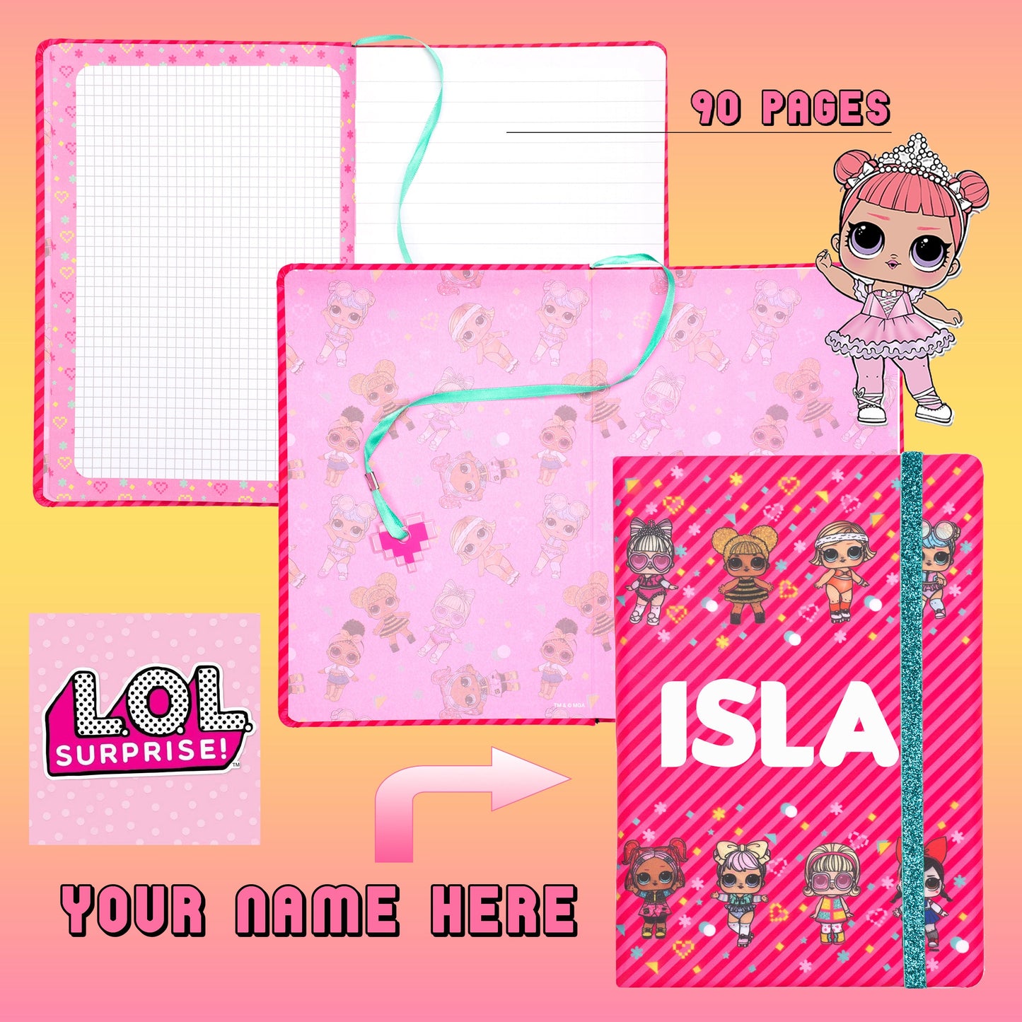 Personalized Notebook - LOL