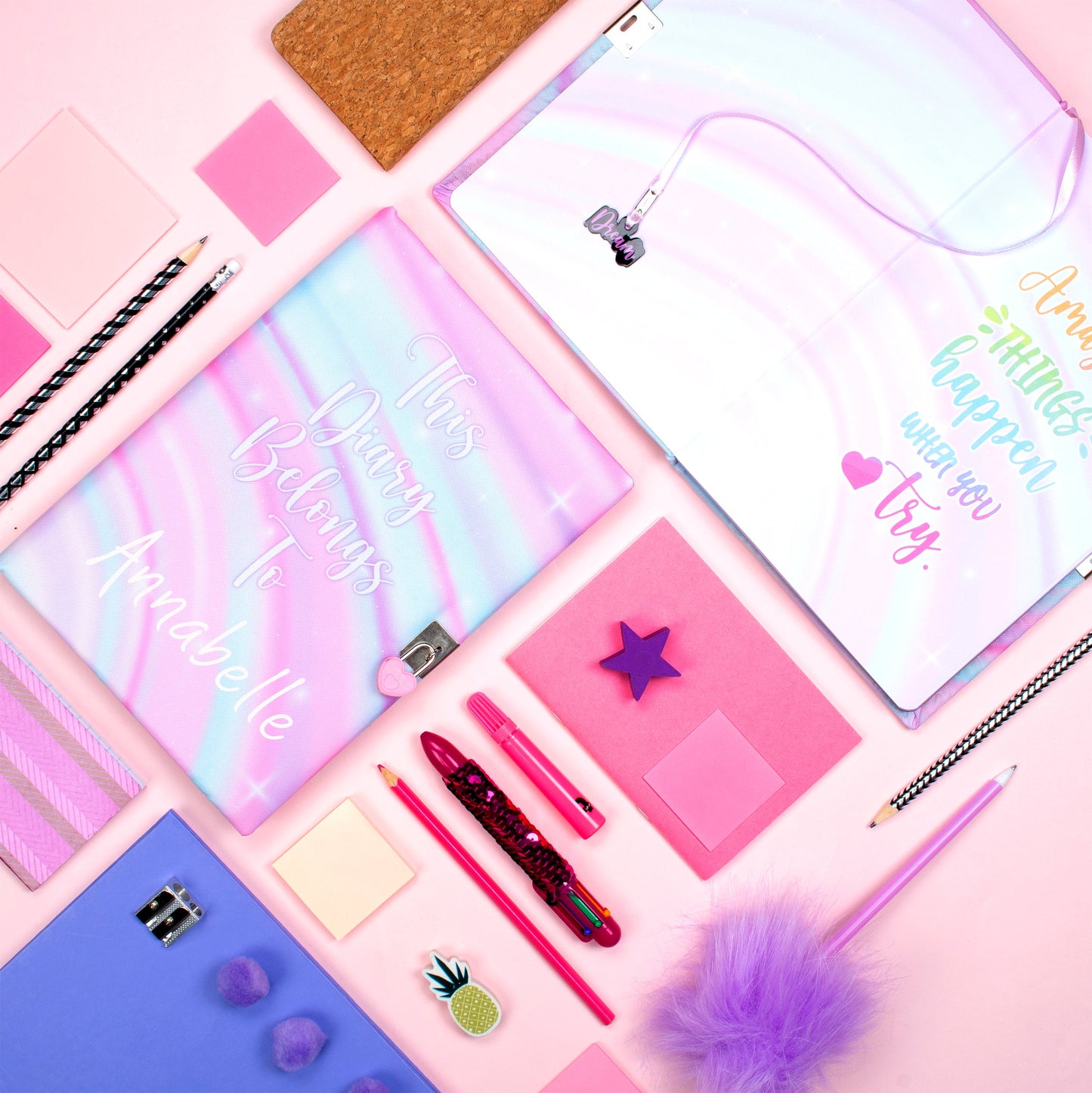 Personalized Notebook - This Diary Belongs To