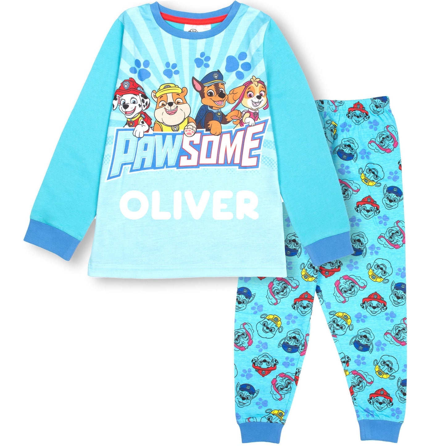 Paw Patrol Personalized Pyjamas - BLUE