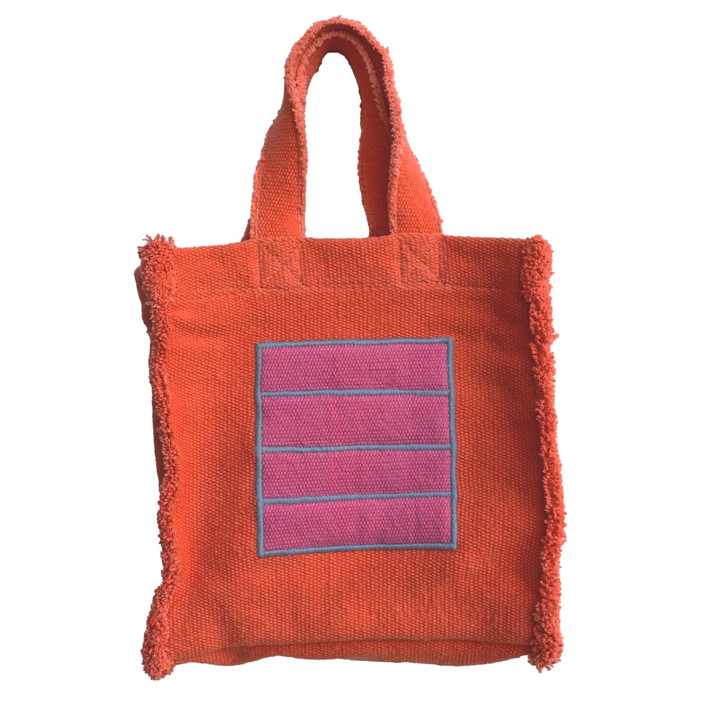 Sac à main en tissu Orange Cell