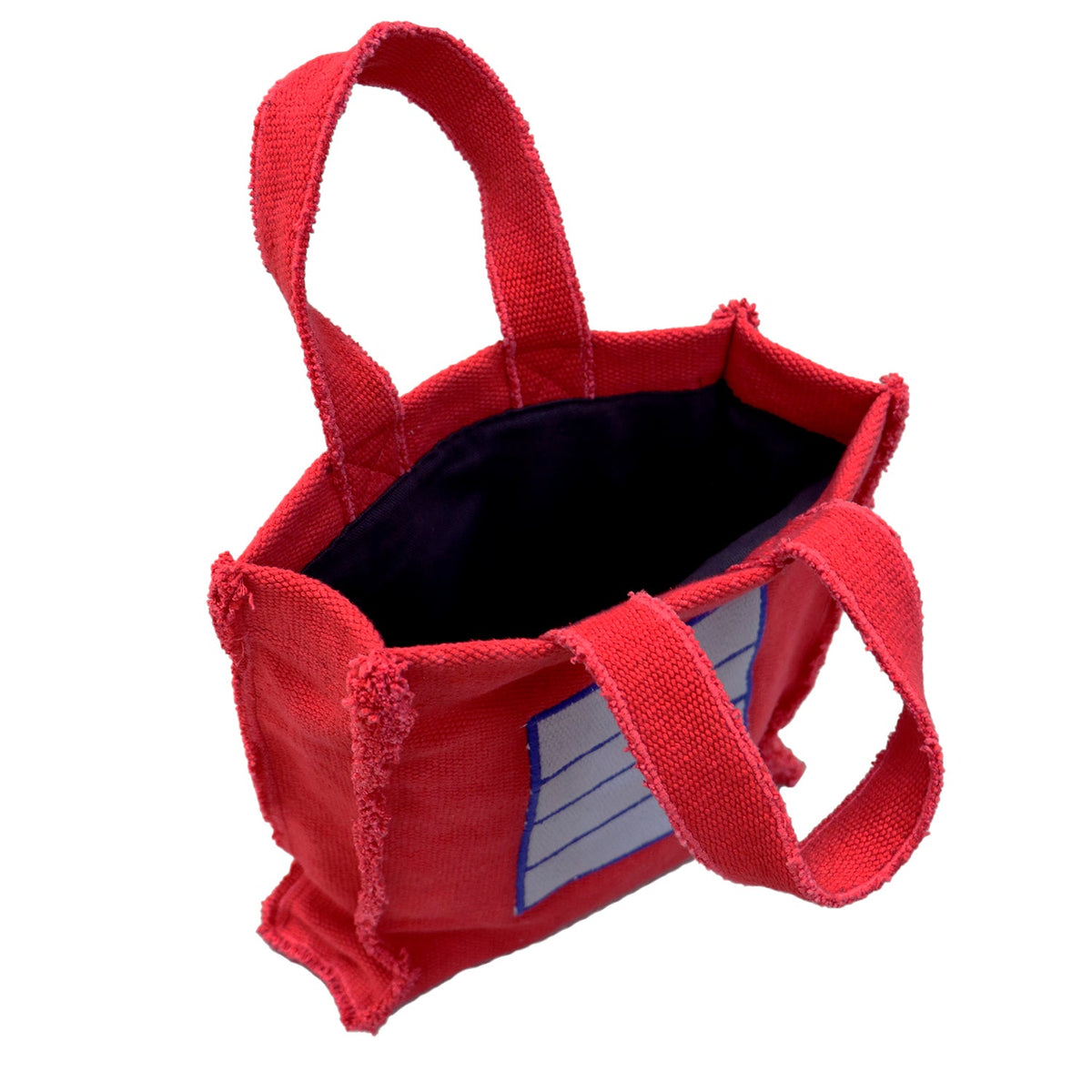 Sac à main textile rouge Cell – Oli&Carol x Peter Halley